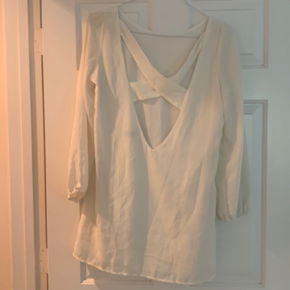 White dress